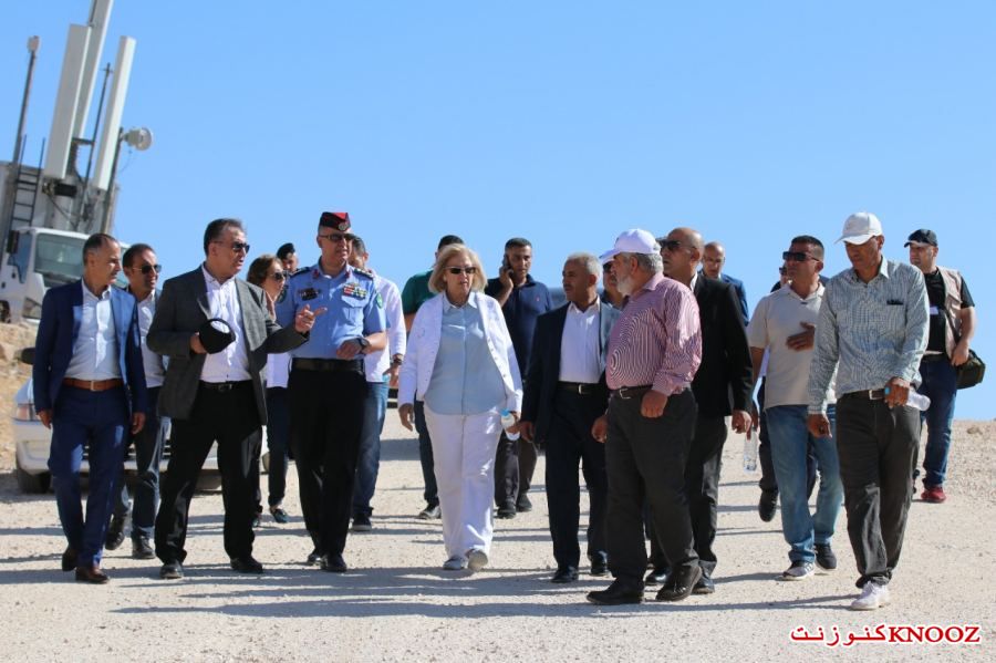 النجار تتفقد تجهيزات البنى التحتية لمهرجان جرش 36